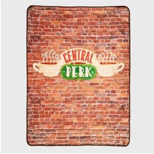 Officially Licensed FRIENDS Central Perk Throw Blanket Culture Fly​